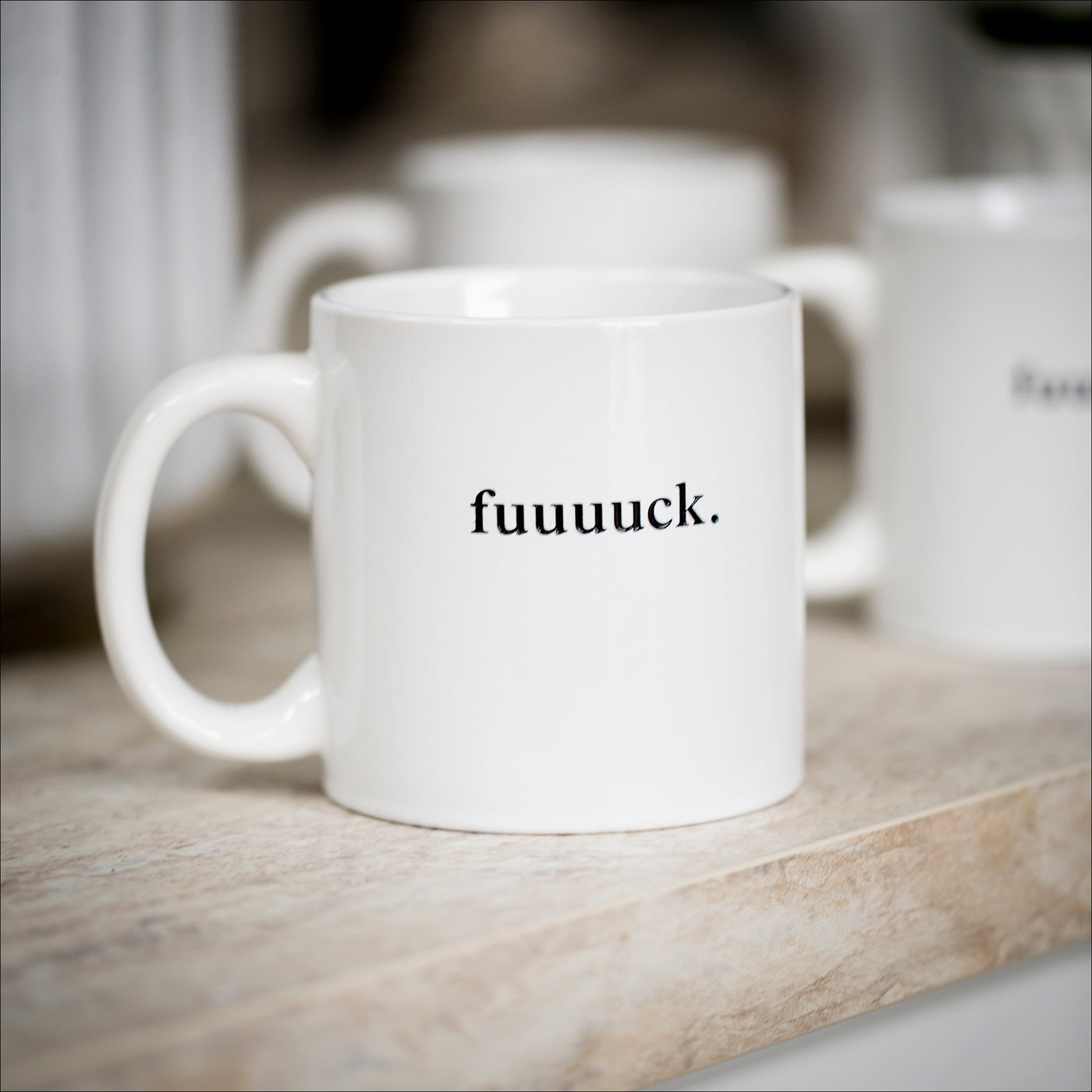 Drinkware (Ceramic) - fuuuuck mug / oversized