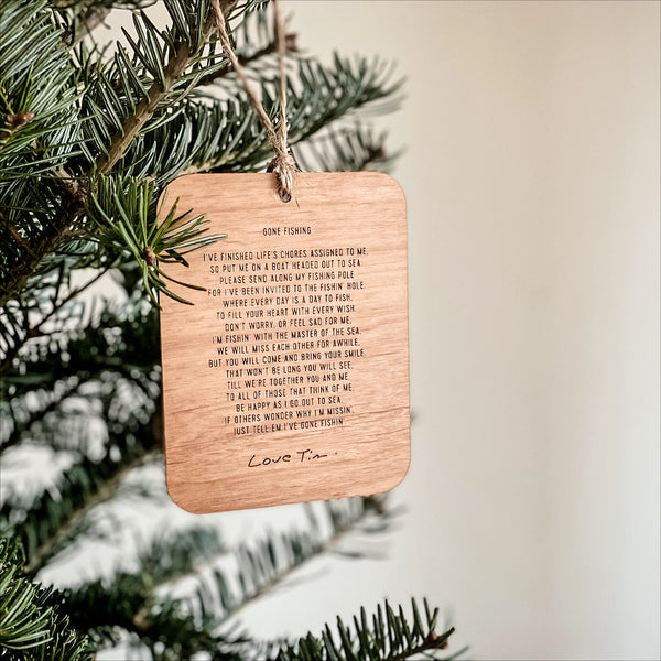 Custom Christmas Ornaments with special text as Custom gifts for wife, girlfriend, husband, boyfriend, daughter, son, friends, grandparent, father, mother, grandmother, grandfather, family , special occasions, Christmas, holidays, memorials