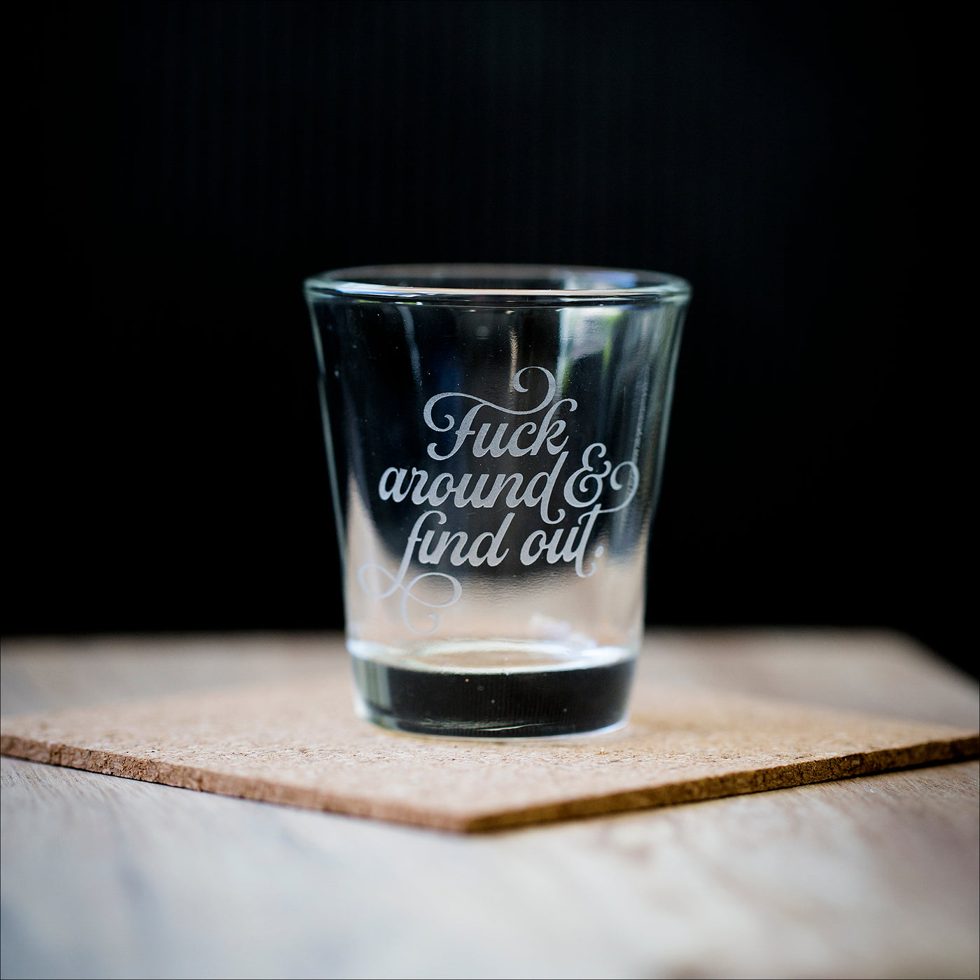 Drinkware (Glass) - FAFO shot glass