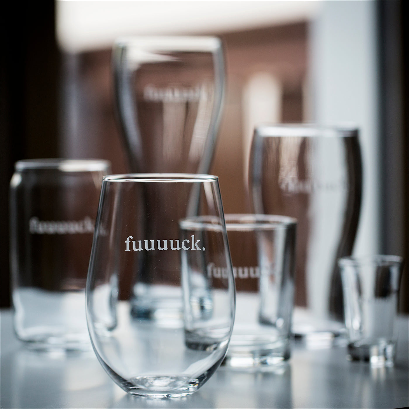 Drinkware (Glass) - fuuuuck collection