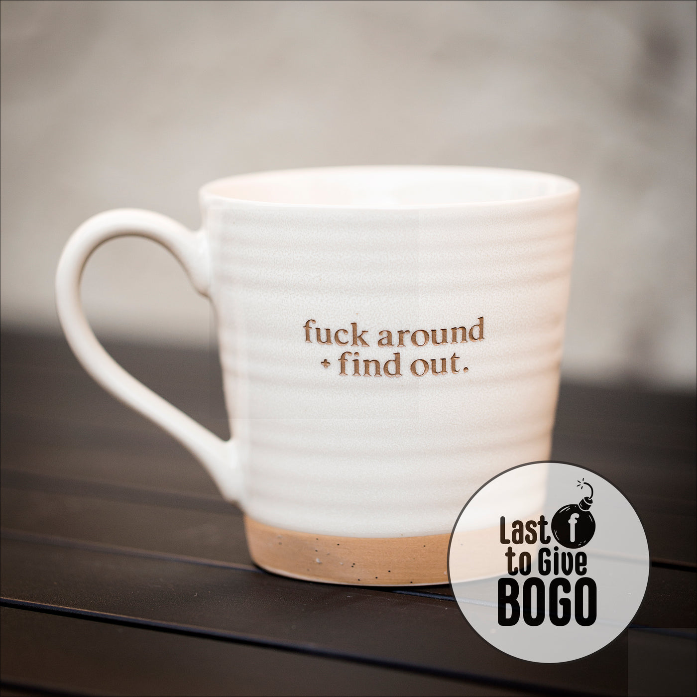 Drinkware (Ceramic) - Mug + Glass BOGO / Neutrals