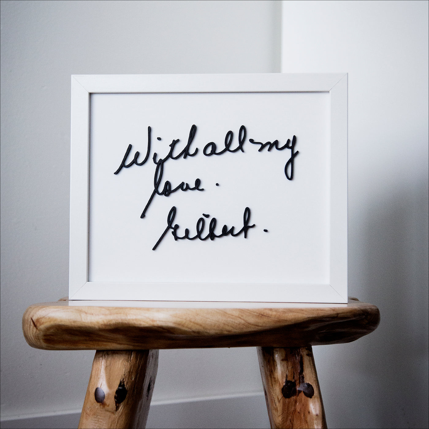Framed Keepsake (Acrylic) - Signature