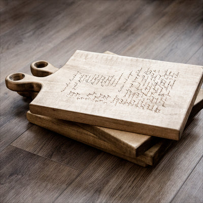 Wood Board (Maple) Charcuterie Style - Recipe