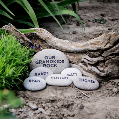 Stones (River Rock) - Family Rocks - Set 2