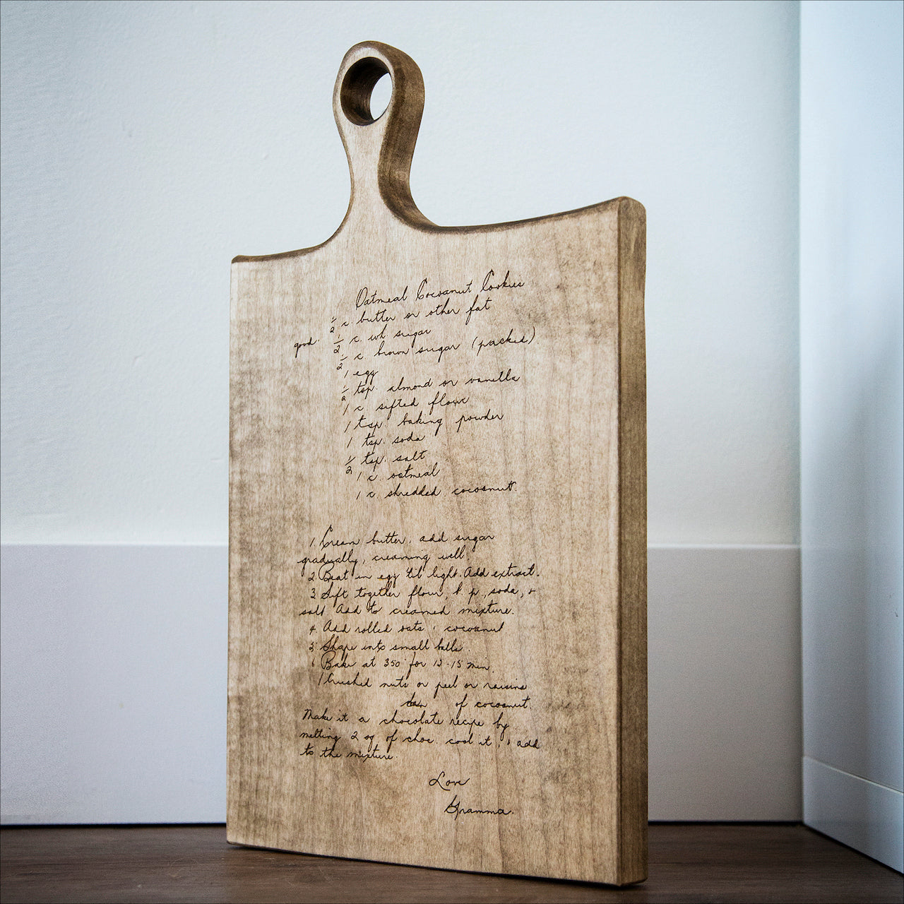 Wood Board (Maple) Charcuterie Style - Recipe