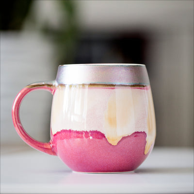 Drinkware (Ceramic) - fuuuuck mug + blank space / tropical pink